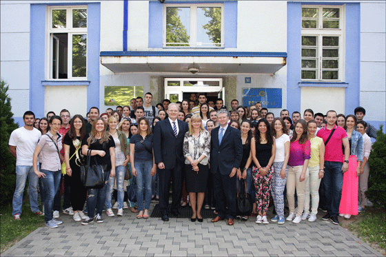 STUDENTI UNIVERZITETA U BANJOJ LUCI NA SASTANKU SA PARTNERIMA IZ NJEMAČKE