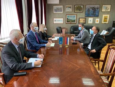 Rectors of the University of Banja Luka and the University of Belgrade Met