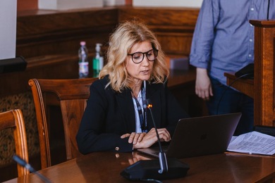 Asst. Prof. Ljiljana Stević at the Scientific Conference in Budapest 