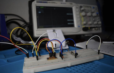 The First Chip in BḪ Made at the Faculty of Electrical Engineering