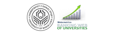 University of Banja Luka Made a New Progress on the Webometrics World Ranking