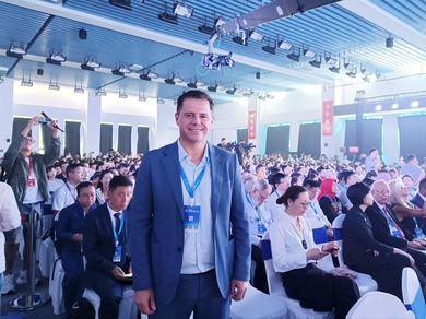 Dean Dušanić Gave a Lecture at the Conference in Beijing