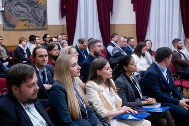 Asst. Prof. Ožegović at the International Conference in the Russian Academy of Sciences