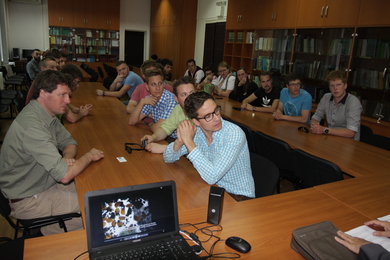 Visit of the representatives from the University of Weihestephan