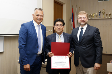 Prof. Shimizu održao inauguralno predavanje