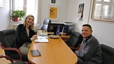 Meeting with Professor Dr Uroš Čvoro